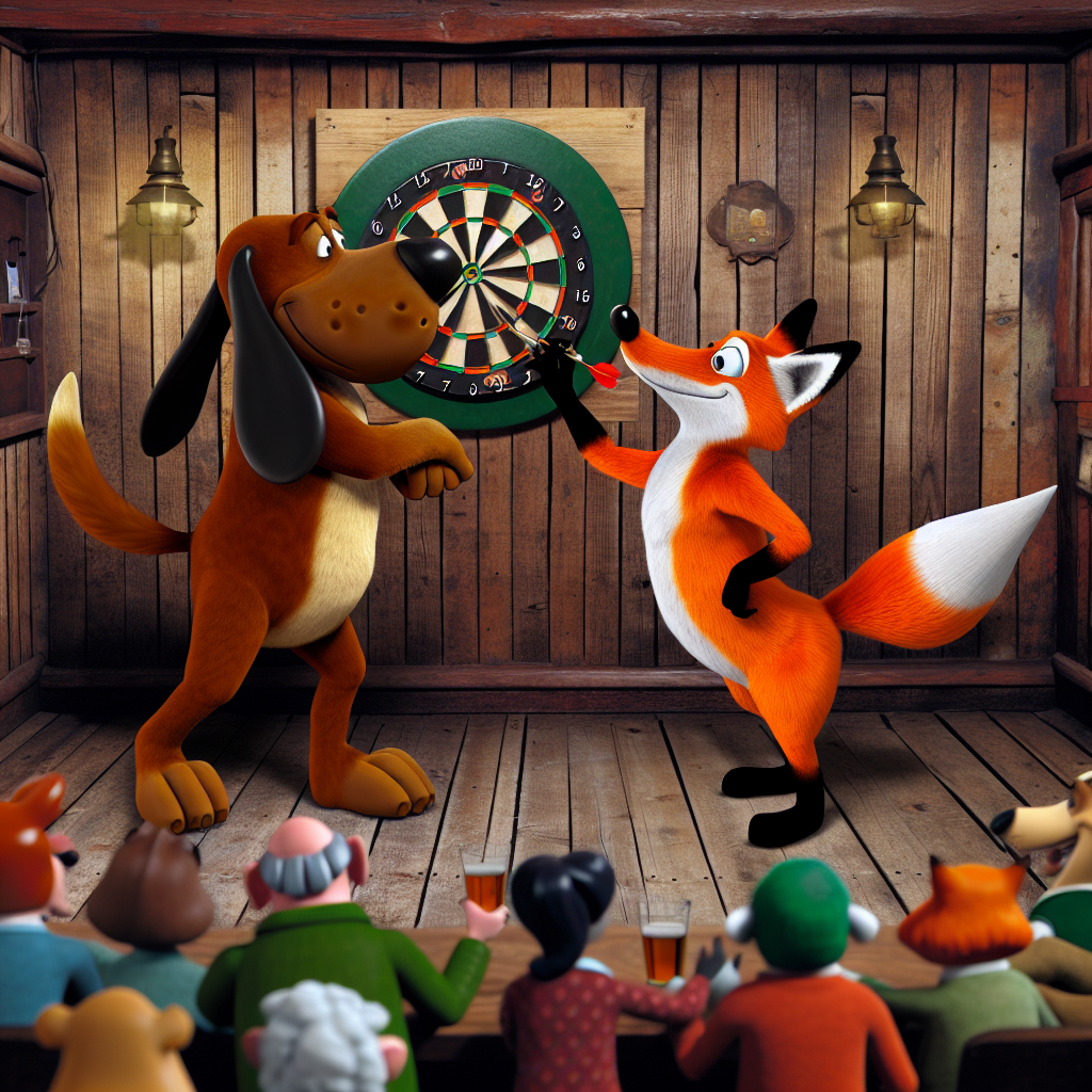 How To Play Hound and Fox Dart Game